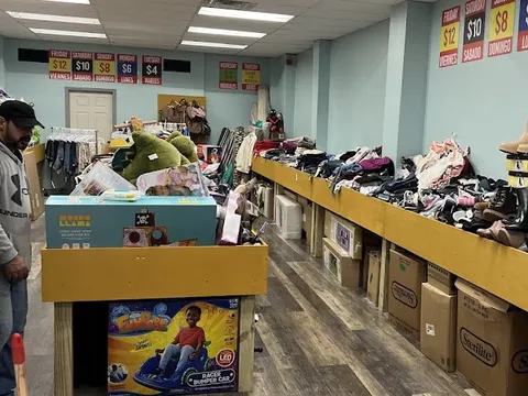 Alibaba liquidation storefront in Paterson, NJ
