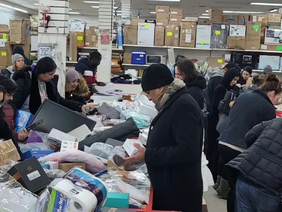 ALL FOR LESS- Amazon liquidation store. storefront in South Amboy, NJ