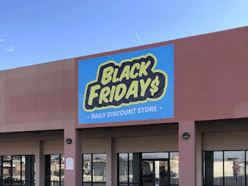Black Fridays Everyday Savings Store storefront in El Paso, TX