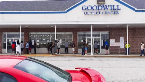 Goodwill Outlet Baltimore storefront in Baltimore, MD