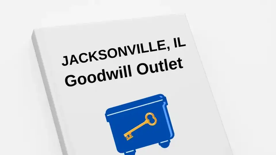 Goodwill Outlet Jacksonville storefront in Jacksonville, IL