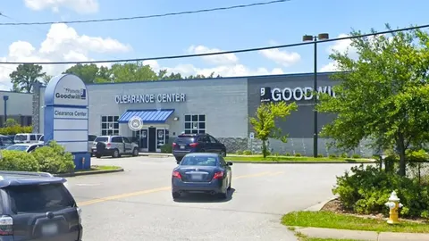 Goodwill Outlet Palmetto storefront in North Charleston, SC