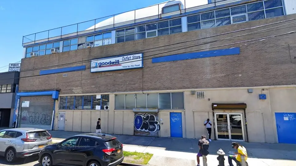 Goodwill Outlet Queens storefront in Queens, NY