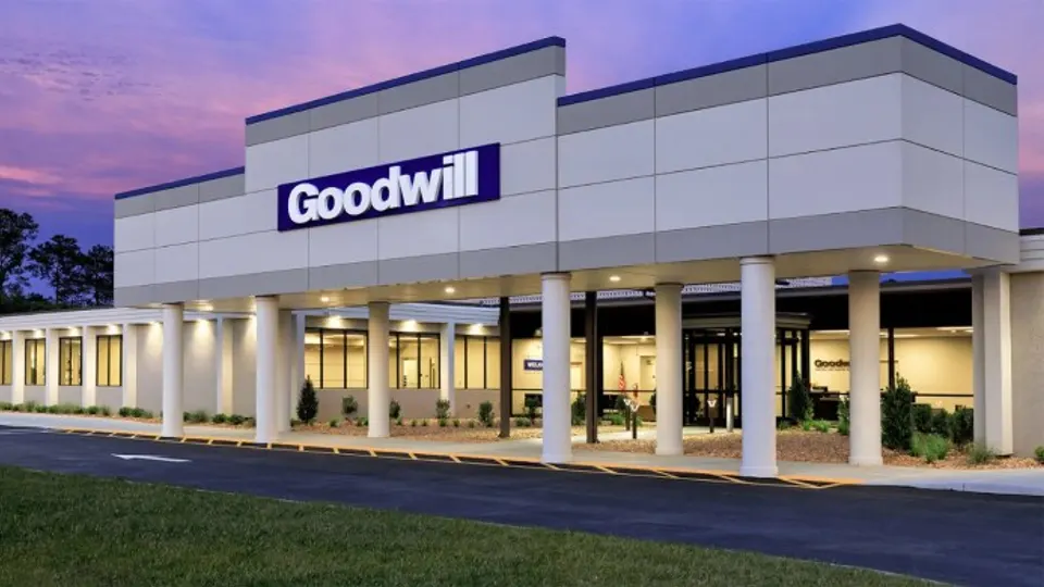 Goodwill Outlet Richmond storefront in Richmond, VA