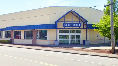 Goodwill Outlet Salem storefront in Salem, OR