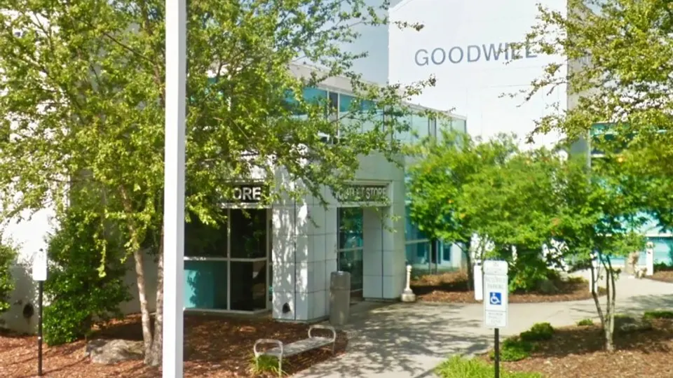 Goodwill Outlet Winston-Salem storefront in Winston-Salem, NC