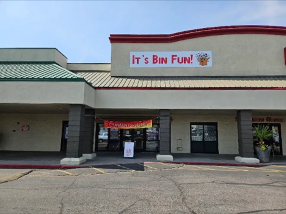 It's Bin Fun! storefront in Pocatello, ID
