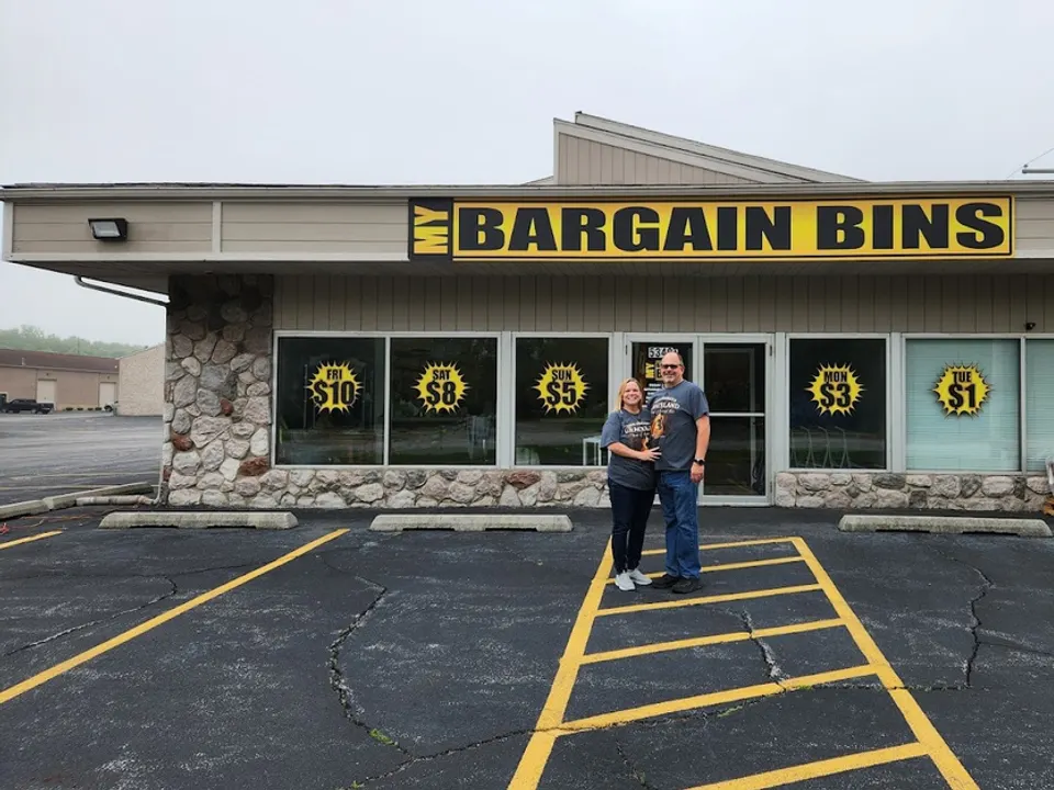 MY Bargain Bins storefront in Portage, IN