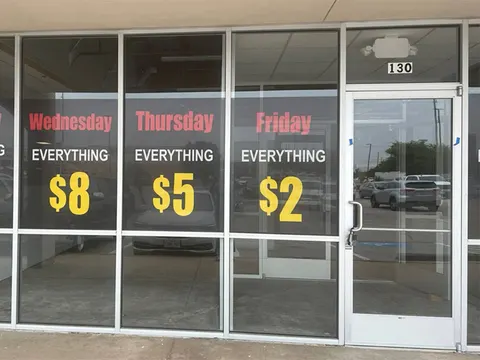 Only Deals Bin Store storefront in Richardson, TX