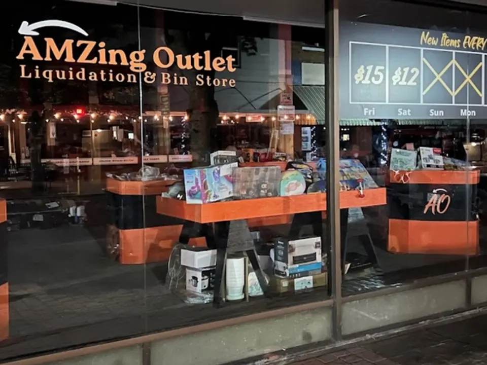 Spokane Bins storefront in Spokane Valley, WA