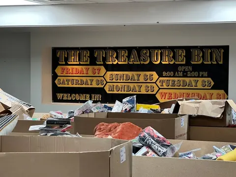 The Treasure Bin storefront in Salt Lake City, UT