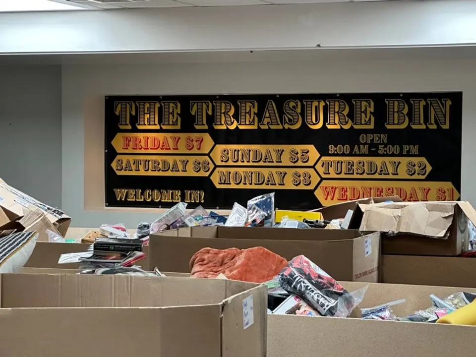 The Treasure Bin storefront in Salt Lake City, UT